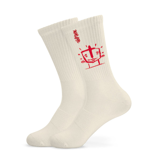 Hoker x J.Clay Socks RED 3.0