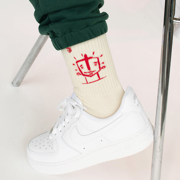 Hoker x J.Clay Socks RED 3.0